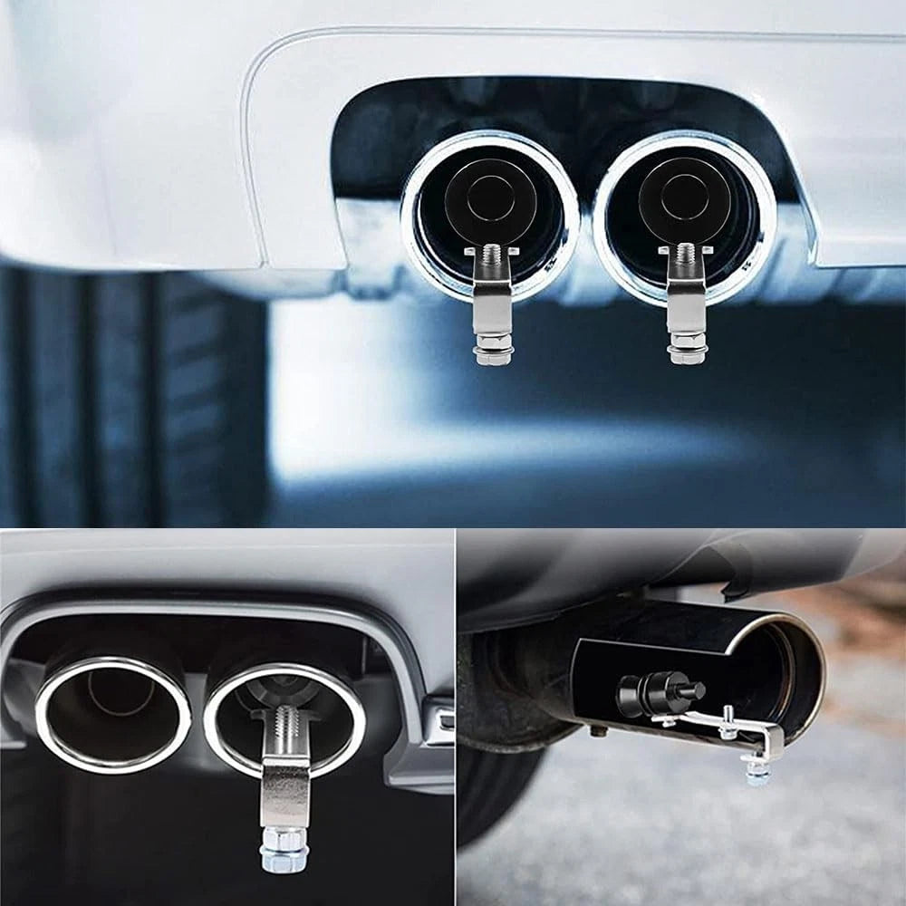1x Car Turbo Sound Whistle Muffler Simulator Blow Tip Off Valve Noise Durable