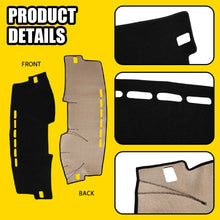 Load image into Gallery viewer, Dashboard Cover Dash Mat for Toyota Corolla Axio Fielder 2007-2012 RHD
