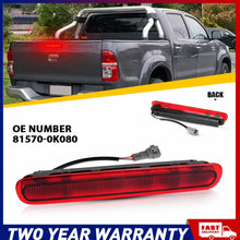 Load image into Gallery viewer, Red Smoked LED Tail Light Tailgate Brake Lamp For HILUX Vigo 05-14 81570-0K080 A