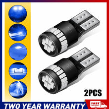 Load image into Gallery viewer, 6000K W5W T10 168 LED globe Light Bulb Number License Plate Indicator 40x A