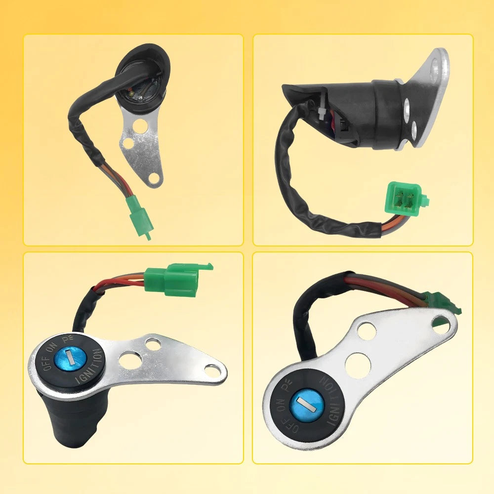 Ignition Switch + Keys 37110-29F00 For Suzuki DRZ400 S 2000-19 DRZ400 SM 2005-09