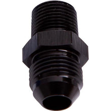 Load image into Gallery viewer, Aeroflow AF816-08BLK Male Flare -8AN To 3/8" Npt Black Adapter