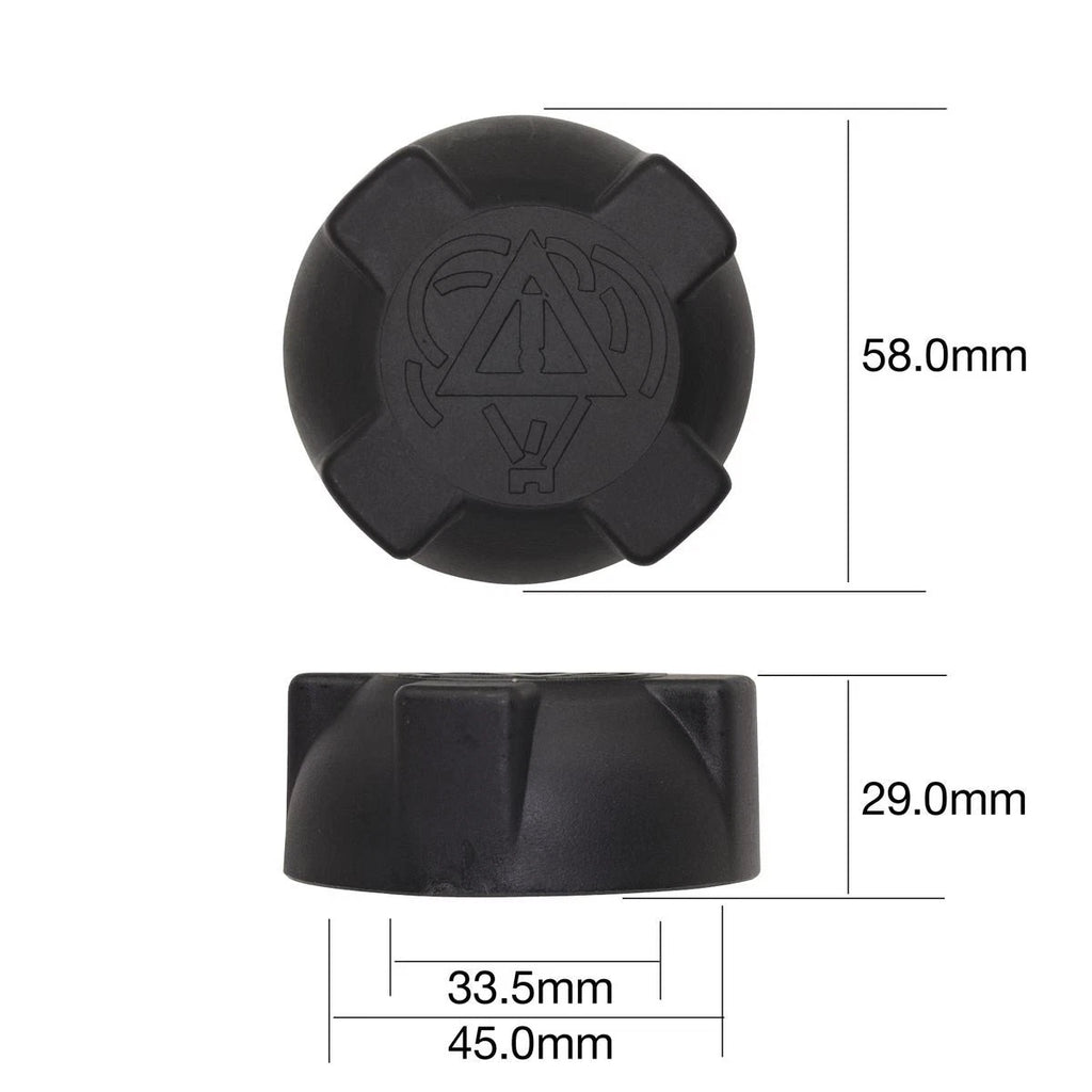 Radiator Cap CD20135 – 20 PSI Recovery Plastic Screw M48