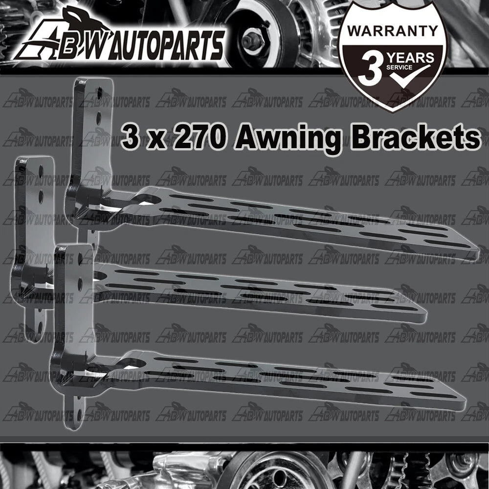 3X Long Awning "L" Bracket suitable for Eclipse 180 & 270 Awnings