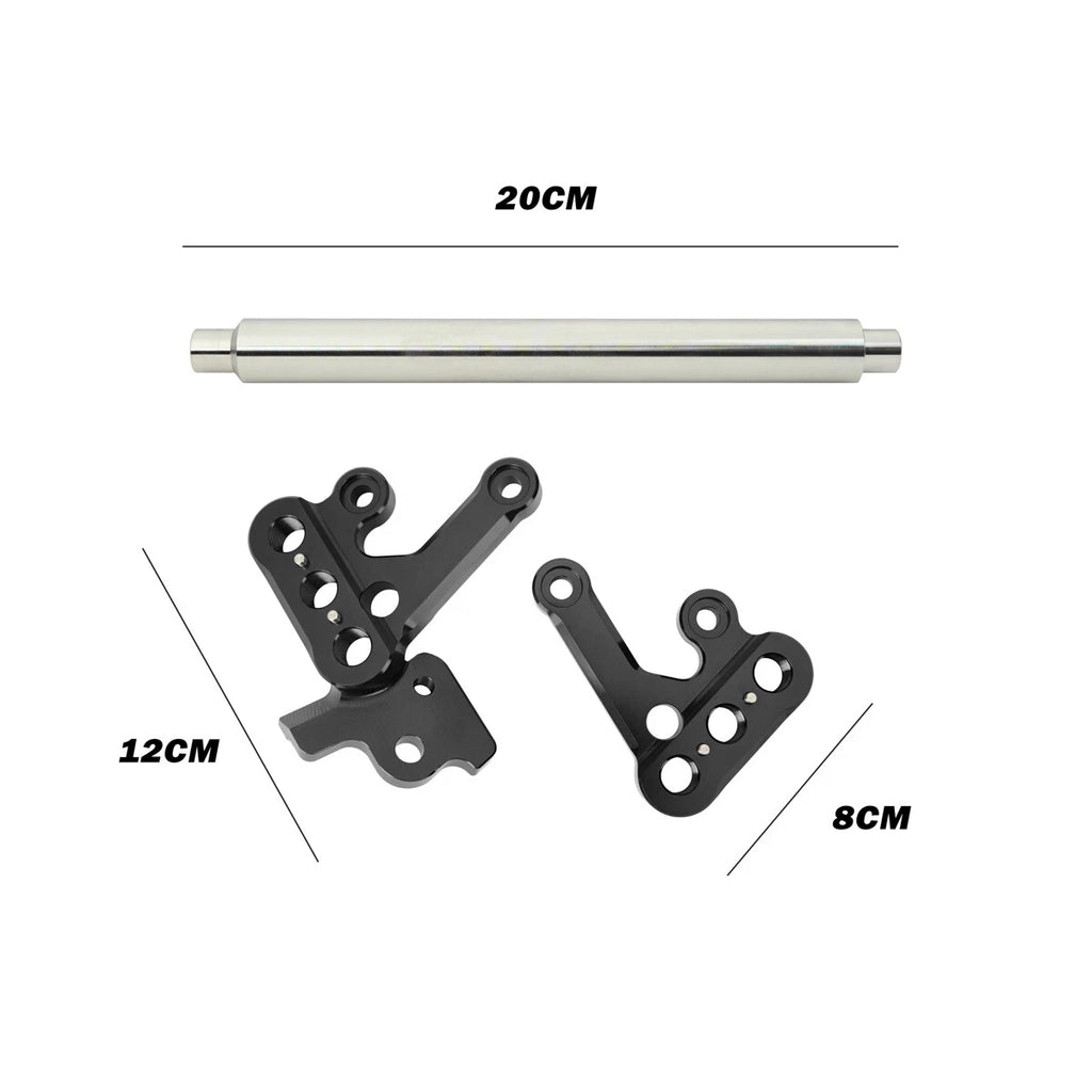 For Sur-Ron Light Bee Foot Peg Bracket Package 7075 AL for Segway Surron FIX MOD