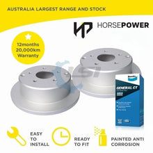 Load image into Gallery viewer, Rear Bendix Brake Pads and Disc Rotor Set for Holden COMMODORE VT VX VY VZ 97-06
