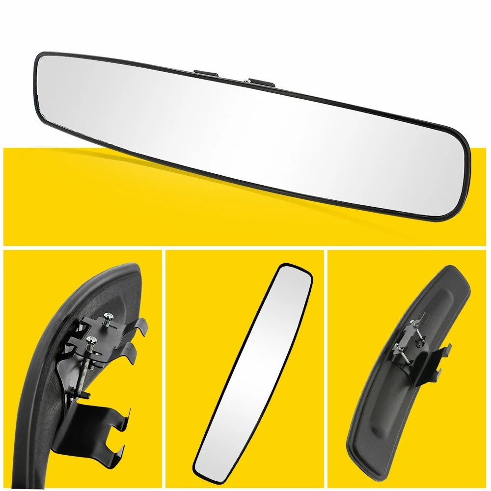 430MM Car Anti Glare Wide View Angle Rear Mirror Blind Spot Panoramic HD