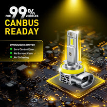 Load image into Gallery viewer, 2X H11 H8 LED Headlight High Low Beam 6500K Bulbs Conversion Kit White Canbus AU