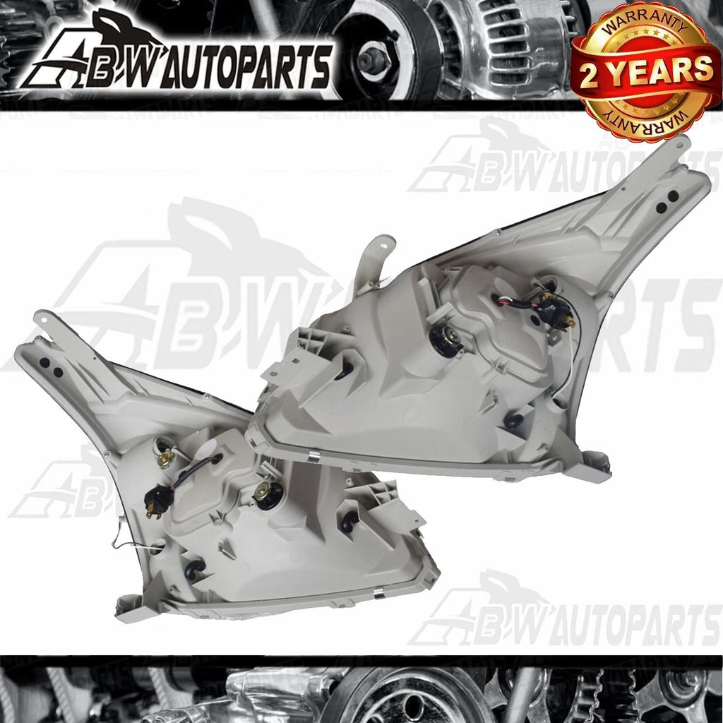 NEW For Toyota Prado 120 Series 02-09 LED Headlights Pair Front Lamp Angel Eye
