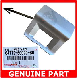 GENUINE Toyota Prado 150 Series KDJ GRJ GDJ Spare Wheel Camera Cover Silver