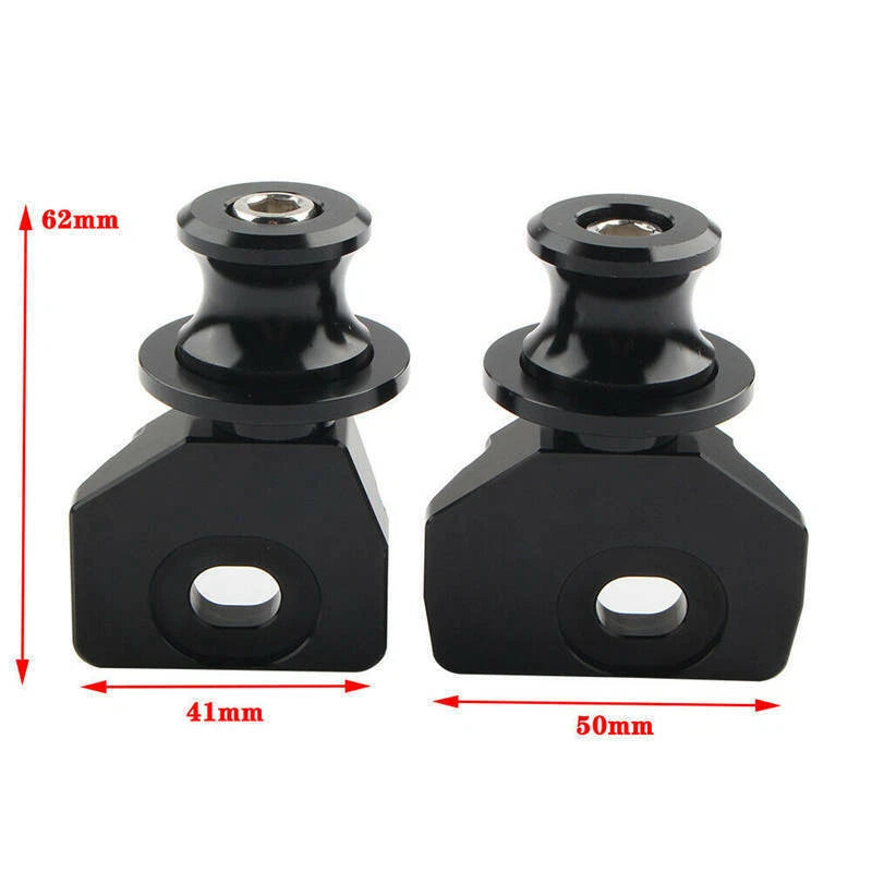 Black Rear Wheel Swingarm Spools Stand Slider For Honda CB650R CBR650R 2014-2020