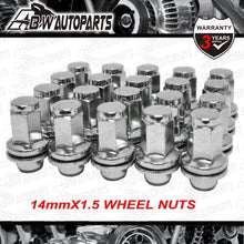 Load image into Gallery viewer, 24pcs Chrome Wheel nuts 14mmX1.5 for TOYOTA LANDCRUISER 76 79 100 200 78 Series