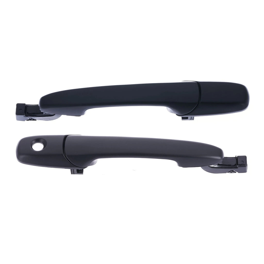 2pc Front Left & Right Outer Door Handle Black For Mazda3 BK 2003 -2009