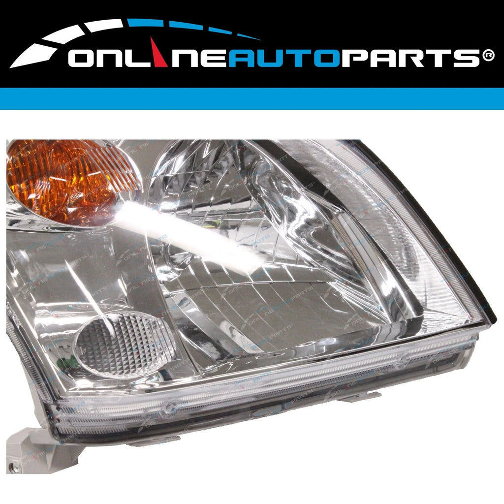 RH Chrome Headlight for Toyota Prado GRJ120 KDJ120 KZJ120 2003~2009