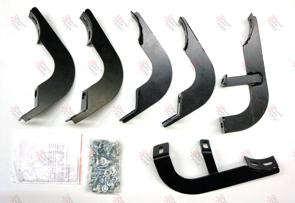 SIDE STEPS RUNNING BOARDS (STAINLESS STEEL 4'' ) fit FORD RANGER PX 2012 - 2020