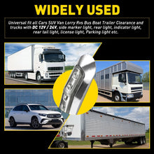 Load image into Gallery viewer, 10-30x Red Amber LED Clearance Lights Side Marker Trailer Truck Caravan Lorry