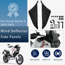 Load image into Gallery viewer, Pair Motorcycle Wind Deflector Side Panels Cover For Ducati Desert X 2022-2023 S