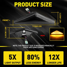 Load image into Gallery viewer, Smoked Side LED For Ford FG XR6 XR8 FPV Turn Indicator Front Guard Light A