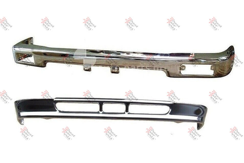 *CHROME* FRONT BAR + APRON + GRILLE SUIT TOYOTA HILUX RN/LN/YN85 2WD 1991 -1997