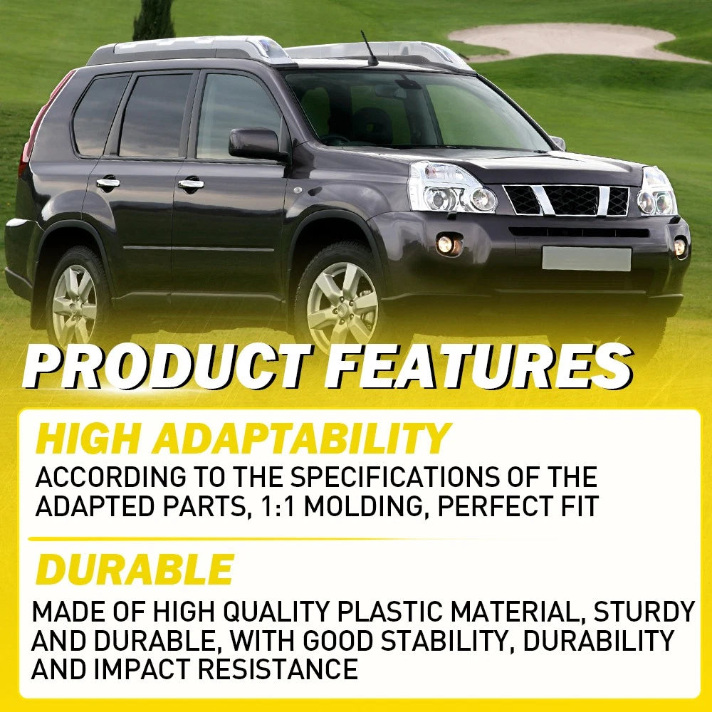 Pair Chrome Rear Right Left Outer Door Handle For Nissan X-Trail T31 1 2 2010-13