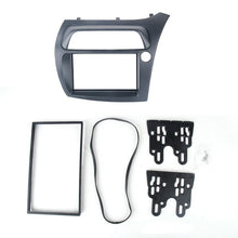Load image into Gallery viewer, Car Radio Facia Panel Double 2 Din Dash Trim Fascia Kit for Honda CIVIC 2006-11