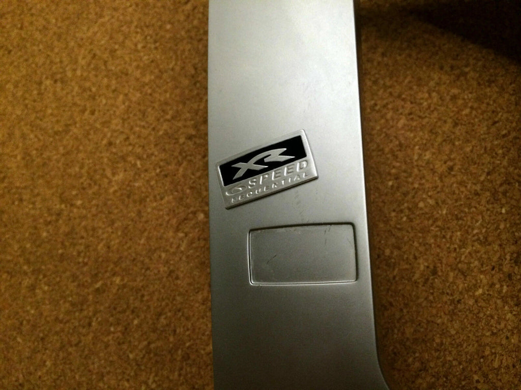 6 SPEED AUTO GEAR SURROUND INSERT BADGE FOR BF XR6/ XR 6 TURBO/XR 8, V8 ENGINE