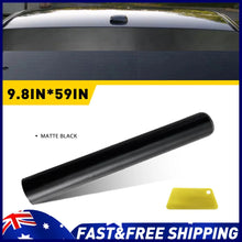 Load image into Gallery viewer, Matte Black Decal Sun Strip Windshield Eyebrow Banner Shade Tint Film 20cm*150cm