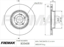 Load image into Gallery viewer, Horsepower Rear Disc Rotors x2 for Mercedes Benz GLC250 253 2.0 2.1 15-19 320mm