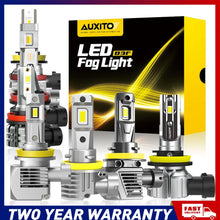 Load image into Gallery viewer, 2X Fog Light H11 LED Kit Headlight Hi Light Bulbs 19000LM Amber White AUXITO A