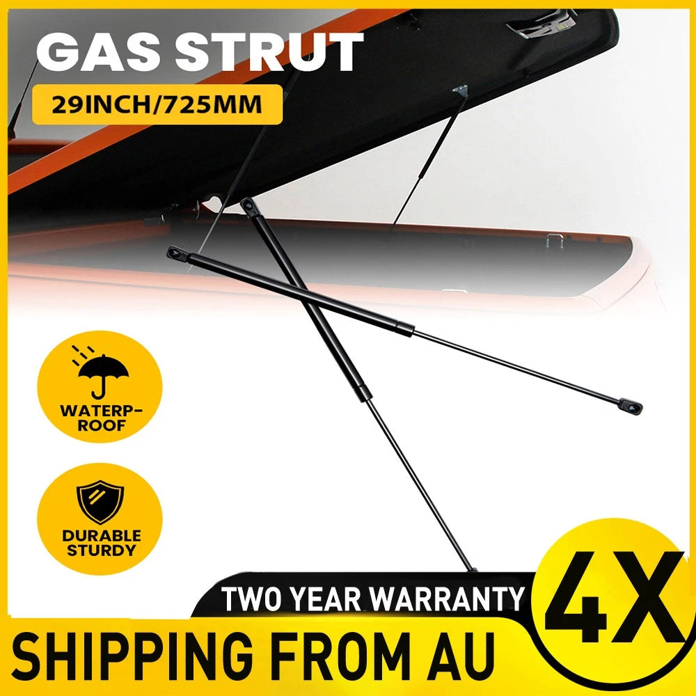 4x For Holden Commodore VU VY VZ 725mm Ute Gas Struts Hard Lid Cover Replacement