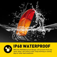 Load image into Gallery viewer, 12x Red Amber LED Side Marker Clearance Lights 12-24V IP68