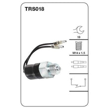 Load image into Gallery viewer, Tridon TRS018 Reverse Light Switch, M14 x 1.5, Normally Open