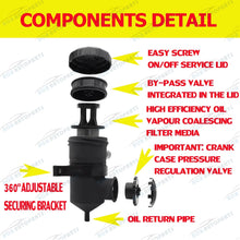 Load image into Gallery viewer, 200 Oil Catch Can Kit For Mitsubishi Triton MQ MR Pajero Sports 2.4L Diesel 4N15