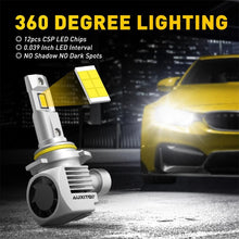 Load image into Gallery viewer, 9005 HB3 360°Lighting Super Bright Headlight LED Bulbs High Kit Beam 6500K White