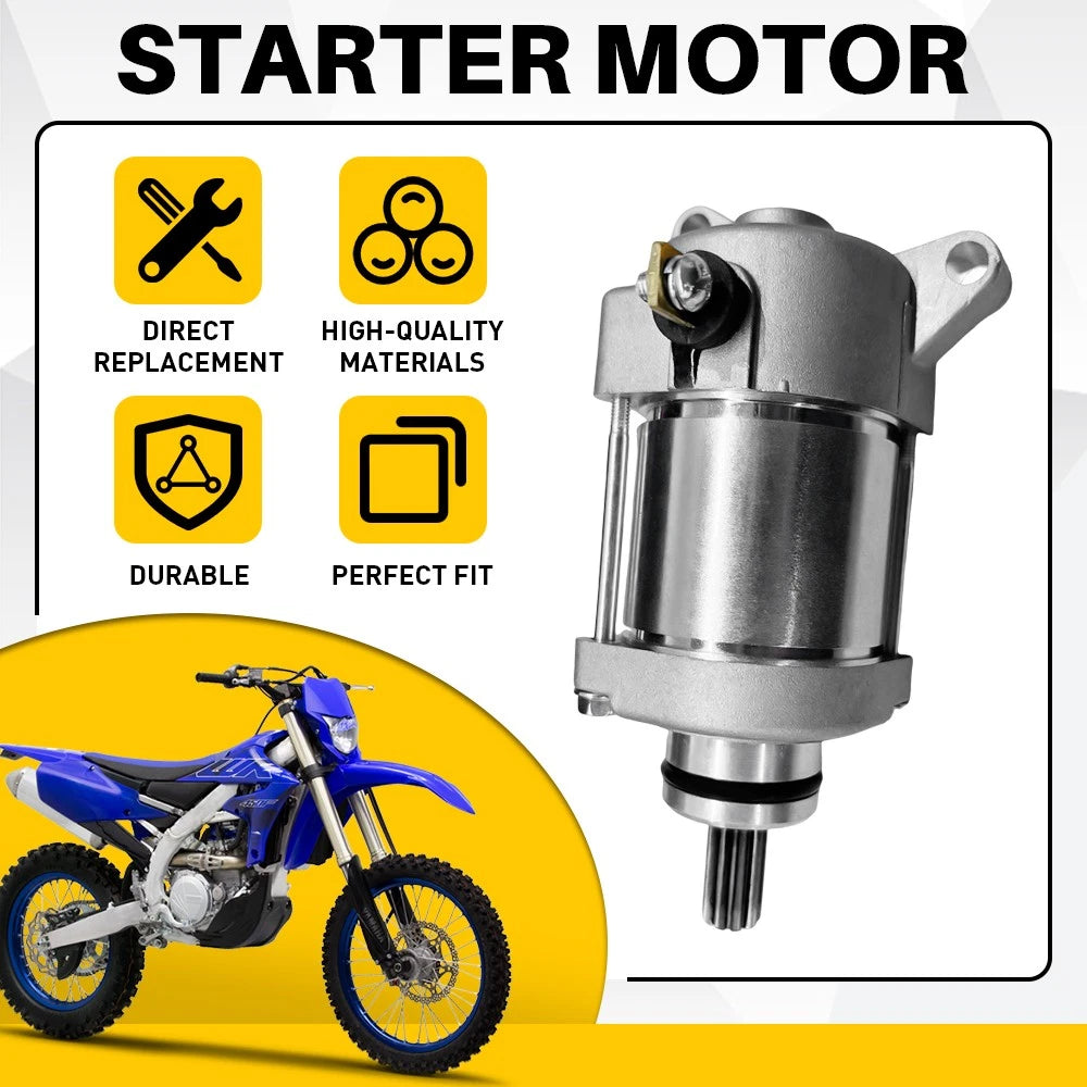 Starter Motor for Yamaha WR450F FW FY FZ FE 2007 2008 2009 2010 2012-15 2011 AU