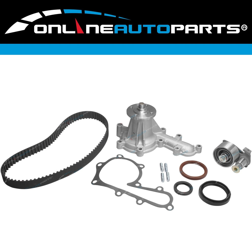 Timing Belt Tensioner + Water Pump Kit for Coaster HZB30 HZB50 91~95 1HZ Diesel