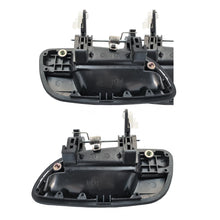 Load image into Gallery viewer, Door Handle Outer for Hyundai Elantra 01-06 Set of 4 Black FRONT REAR LEFT+RIGHT
