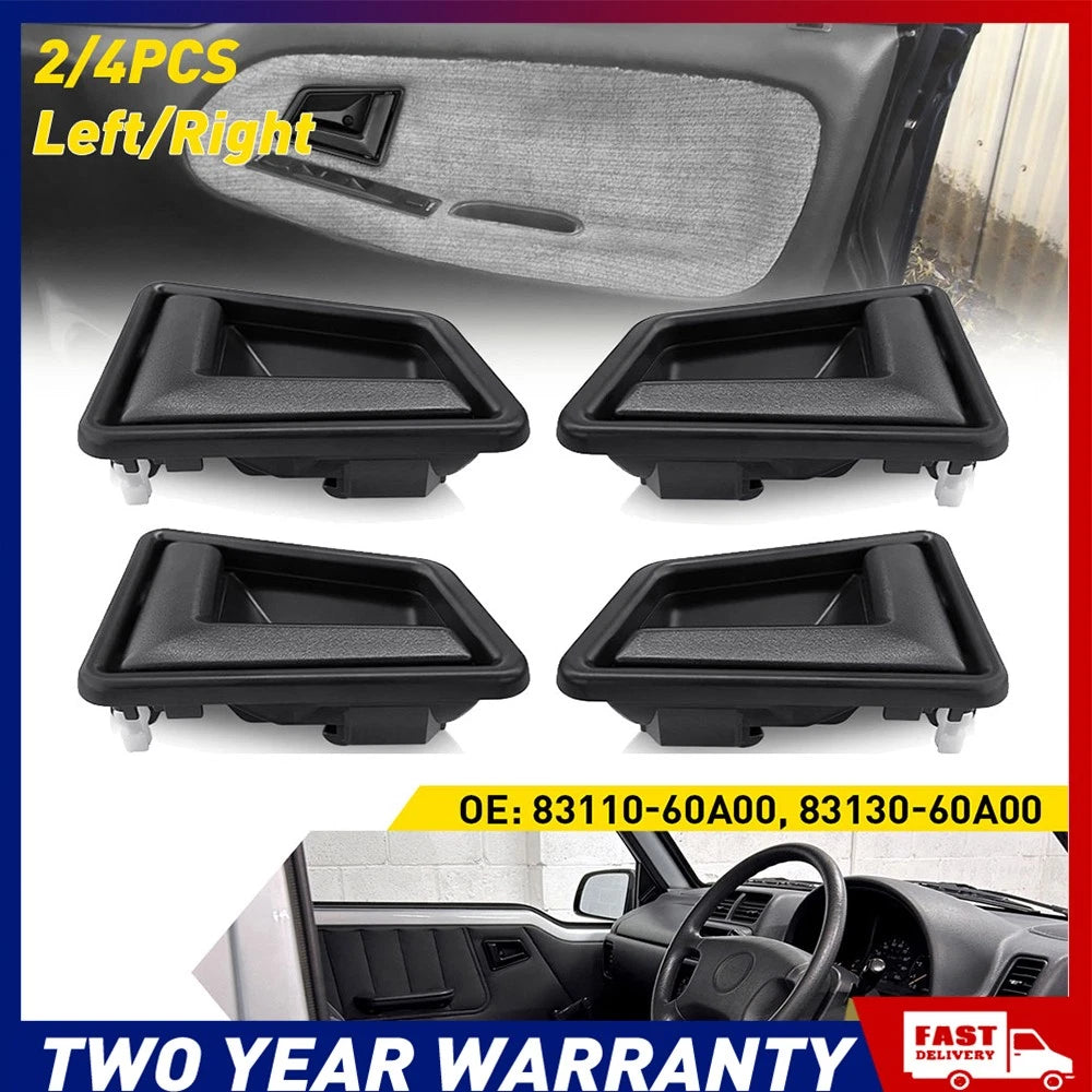 2/4X Inner Door Handle Left Right For Suzuki Vitara 1.6 2.0 V6 1988-1999 NEWA