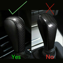Load image into Gallery viewer, Carbon Fiber Look Gear Shift Knob Trim Cover For BMW 5 6 Series E60 E63 X3 X5 ST