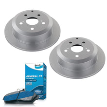 Load image into Gallery viewer, Rear Bendix Brake Pads + Rotors for Toyota Camry ACV36 ACV40 ASV50 MCV36