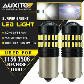 AUXITO Super Bright LED 1156 7506 Reverse Backup Light White Bulb 2PC 6000K AU