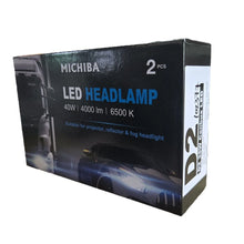 Load image into Gallery viewer, 2x D2R D2S HID To LED Headlight Bulb Globe 12V 35W 4000LM E13/CE 6500K Canbus