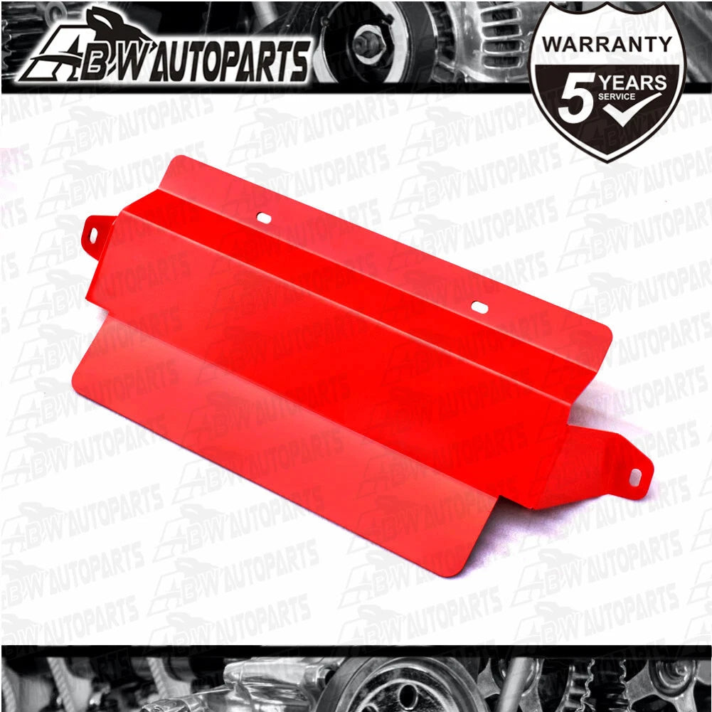 Steel Bash Plates For Toyota Landcruiser 70 76 78 79 Series Radiator, 4mm RED