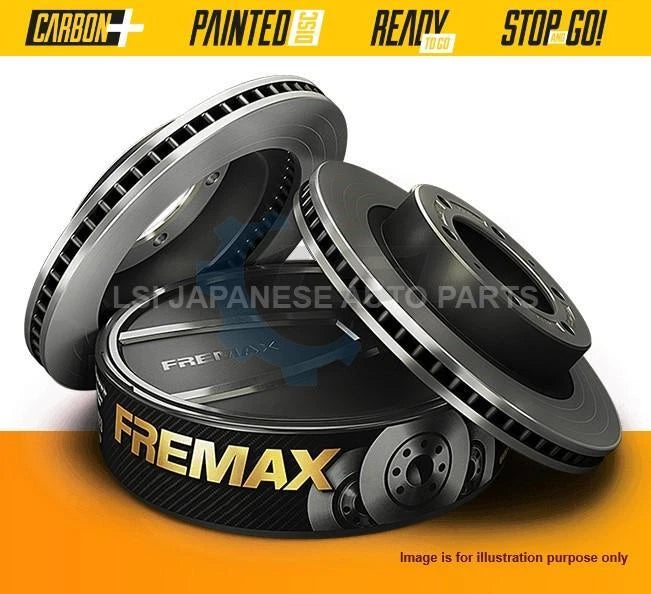 Fremax Front Brake Disc Rotors for Mazda 3 Axela BM BN 2.0 2.5 14-19 280mm