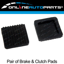 Load image into Gallery viewer, Pair of New Brake + Clutch Pedal Rubbers for Landcruiser 79-90 40 55 60 Series