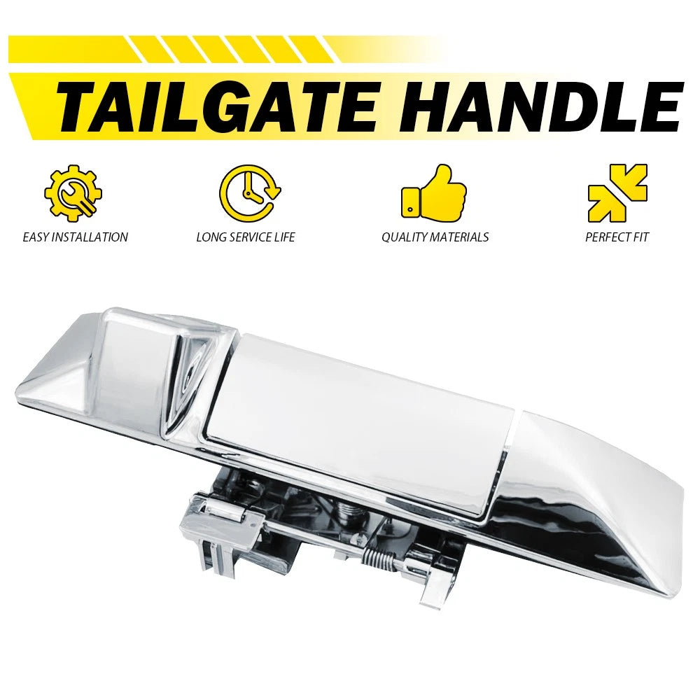 For MAXUS LDV T60 Camera Hole Chrome Tailgate Handle Back Door Handle Trim