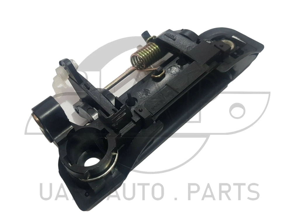 Front Left Outer Door Handle W/ Keyhole Black For Toyota Hiace RZH 1989 - 2005