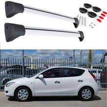 Load image into Gallery viewer, Aerodynamic Alloy Cross Bar Roof Rack for Mazda 3 2004 - 2008 Sedan &amp; Hatch