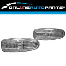 Load image into Gallery viewer, Set of 2 Clear Guard Side Indicator Blinker Repeater Lamps