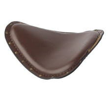 Load image into Gallery viewer, Brown Soft PU Motorcycle Spring Solo Seat For Harley Sportster Iron XL 883 1200